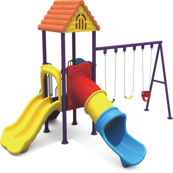 outdoor childern playground set  swing & slide