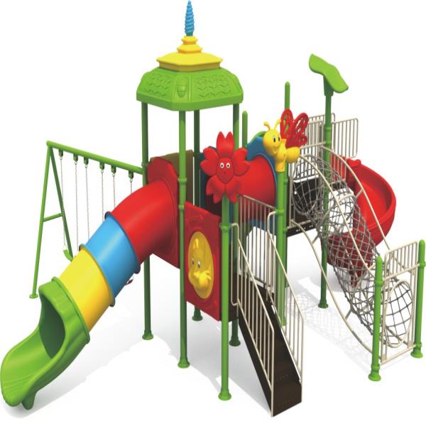 Rainbow outdoor all in one play set