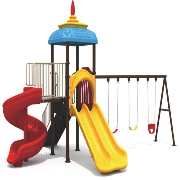 outdoor childern playground set  swing & slide