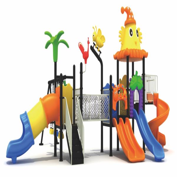 kindergarten slide swing combination equipment outdoor children playground