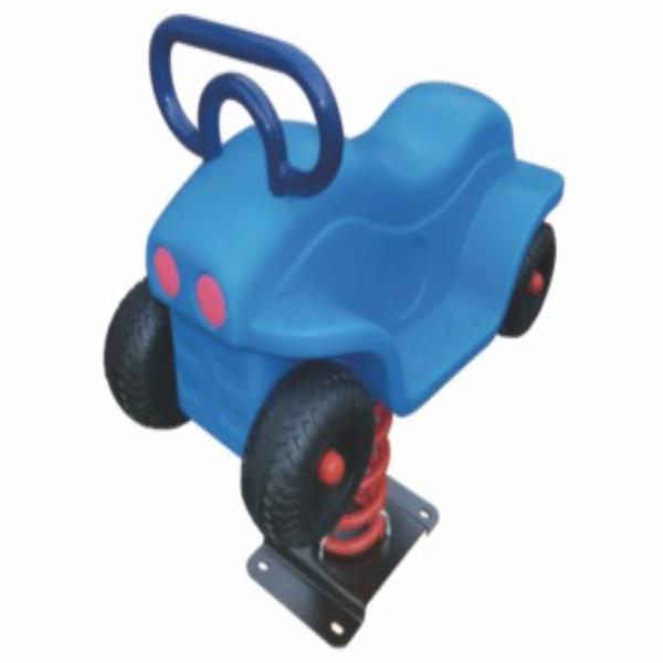 Car shape children ride spring