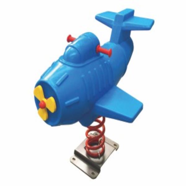 plane shape children ride spring