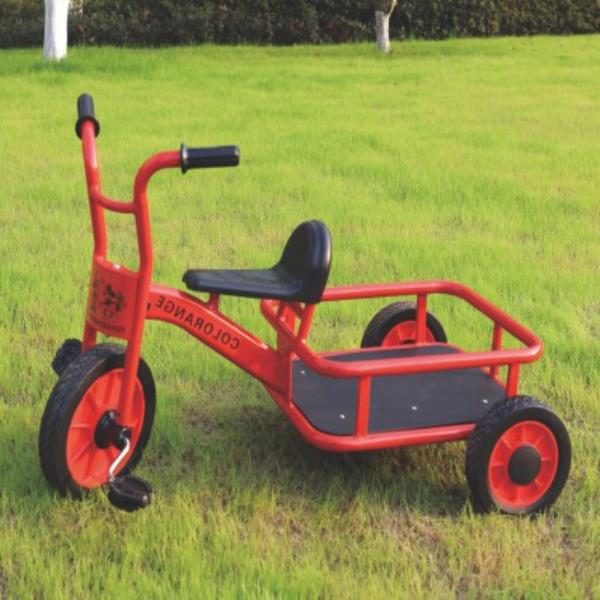 Tricycle with back space