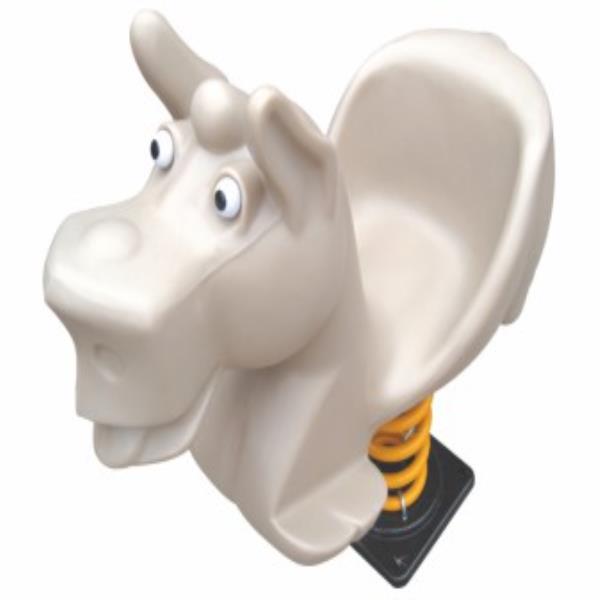Horse shape children ride spring