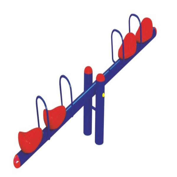 Seesaw double seat 