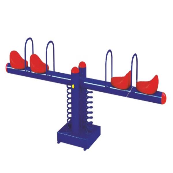 Seesaw spring double seat 