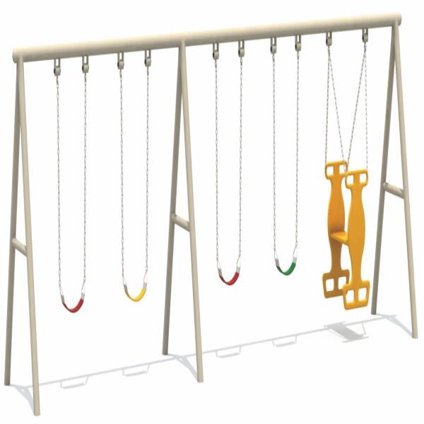 kindergarten swing bridge crawling children training