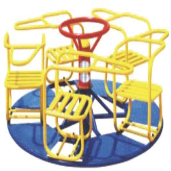Merry Go Round Garden Playset