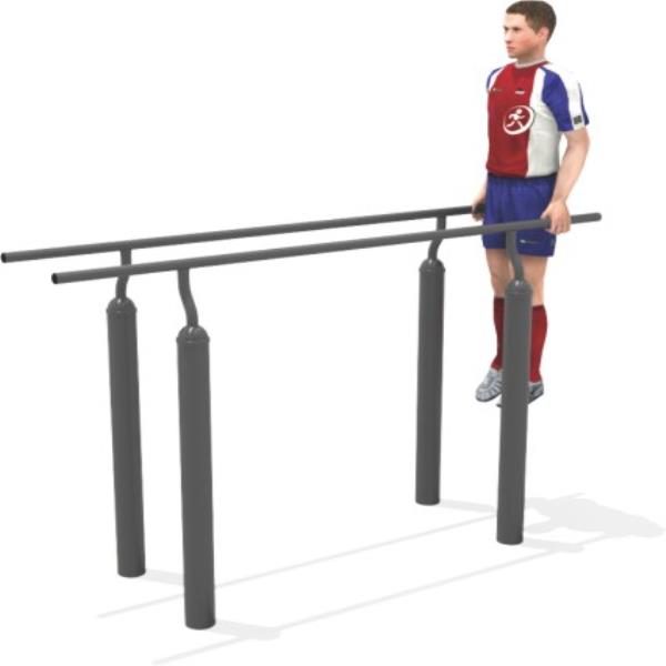 Workout parallel bar