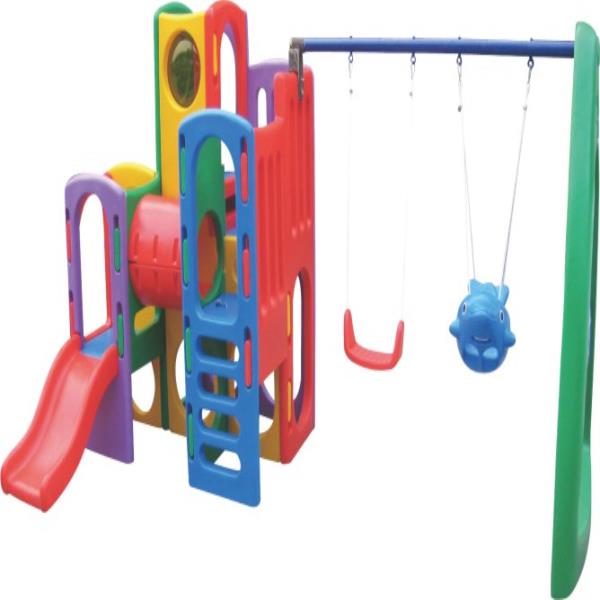 kids play area slides with swings