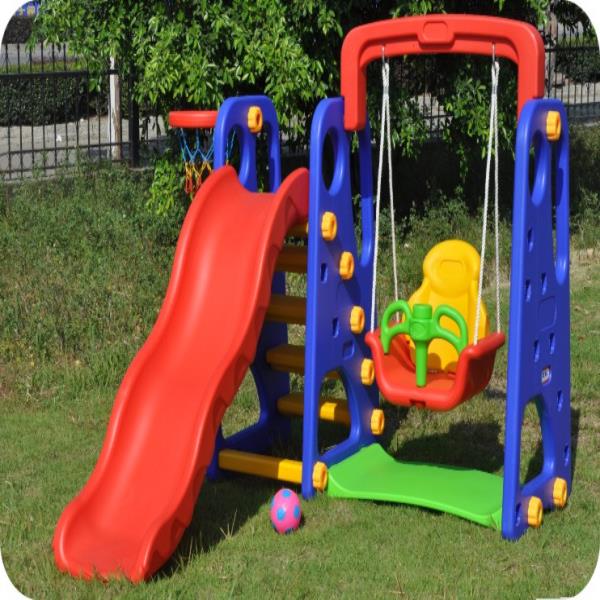 Swing Set with Slide 