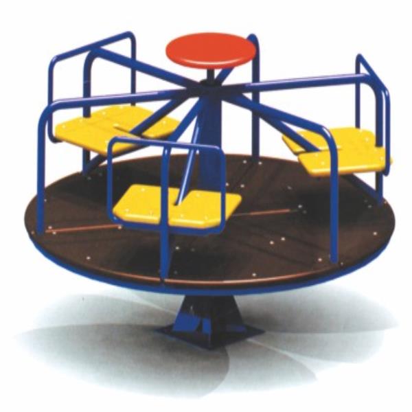 Merry Go Round Garden Playset