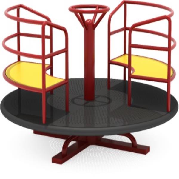 Merry Go Round Garden Playset