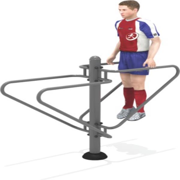 Workout dips parallel bar