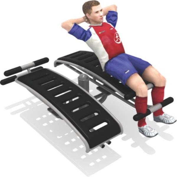 Double Station Sit Up Bench