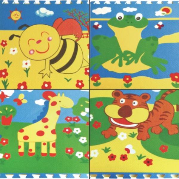 Soft Interlocking EVA Foam Four animal