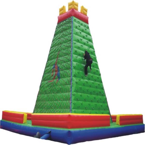 Rock climbing wall