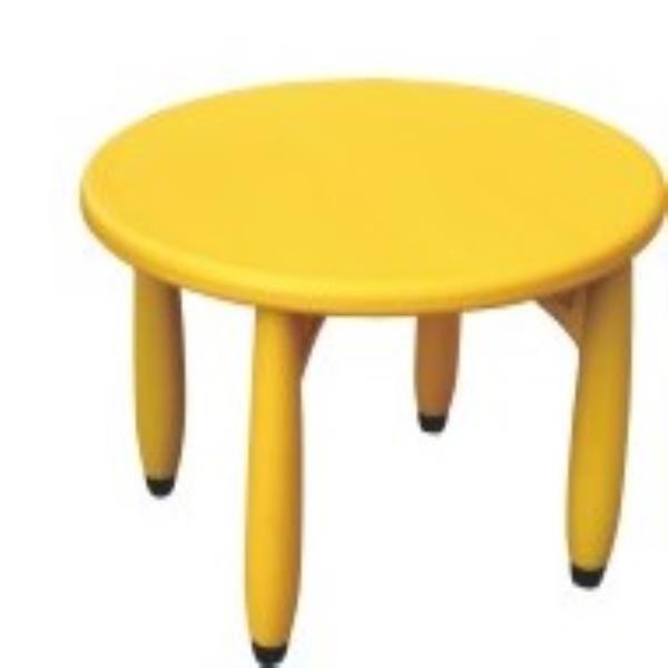  Circle Kids Table Yellow