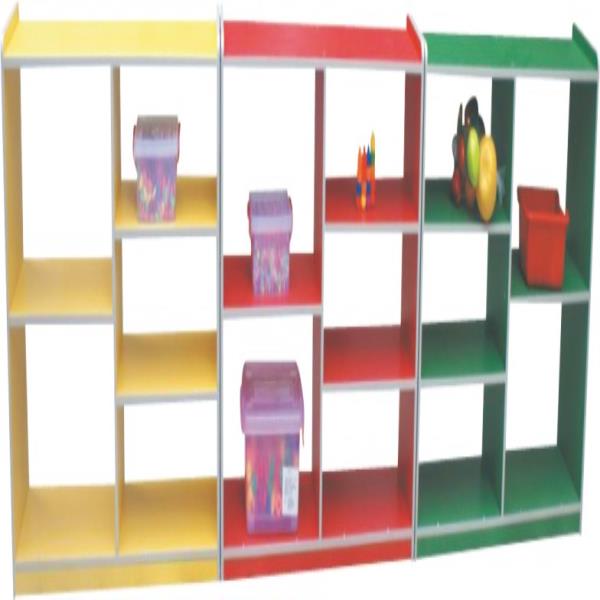 Multi-Colored Wooden shelf
