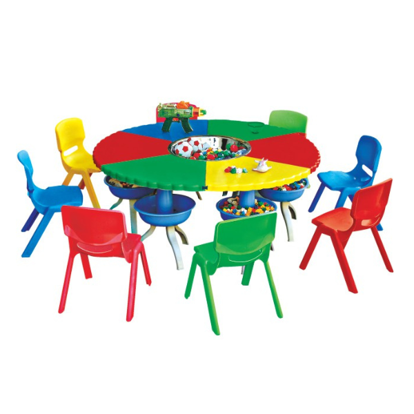Round Table and Chair Set Children