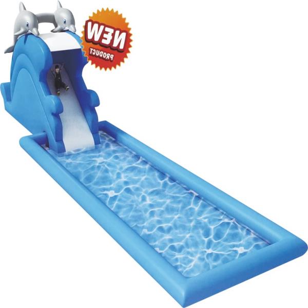 Fish Bouncy water slide pool